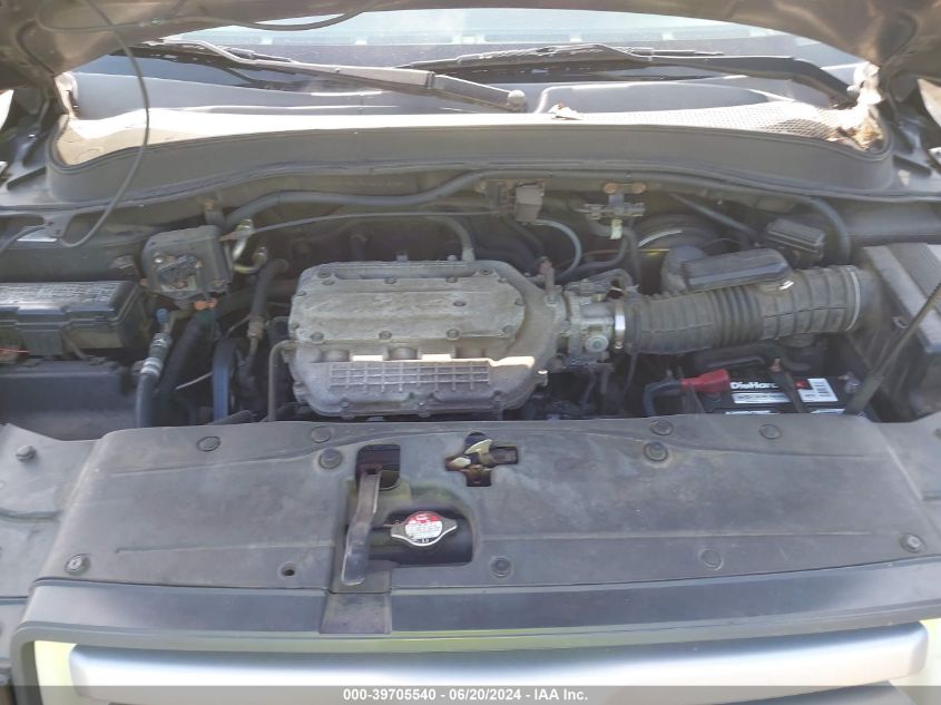 2006 Honda Pilot Ex-L VIN: 2HKYF18576H534826 Lot: 39705540