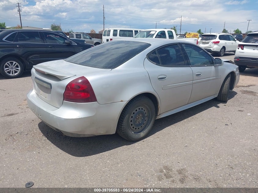 2005 Pontiac Grand Prix VIN: 2G2WP522851202781 Lot: 39705583