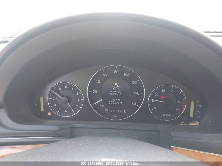 2004 Mercedes-Benz E 320 4Matic VIN: WDBUF82J64X163963 Lot: 39705594