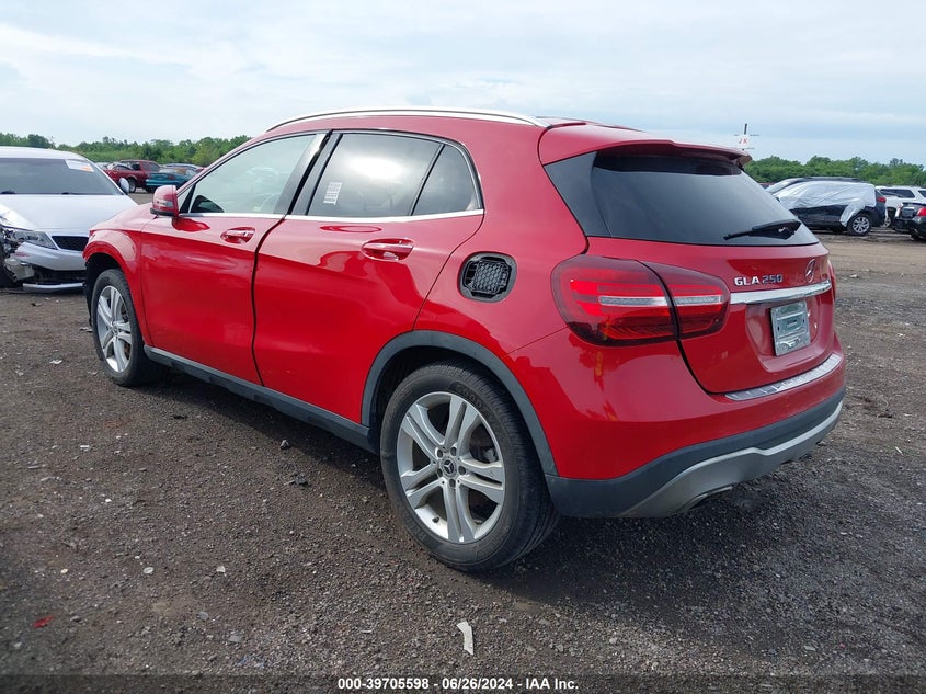 2018 Mercedes-Benz Gla 250 250 VIN: WDCTG4EB9JJ530533 Lot: 39705598