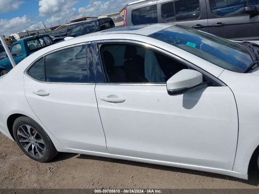 2016 Acura Tlx VIN: 19UUB1F34GA001614 Lot: 39705610