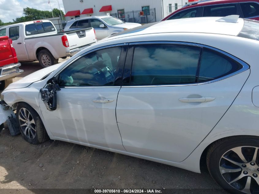 2016 Acura Tlx VIN: 19UUB1F34GA001614 Lot: 39705610