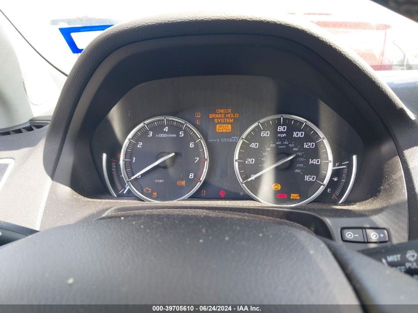 2016 Acura Tlx VIN: 19UUB1F34GA001614 Lot: 39705610