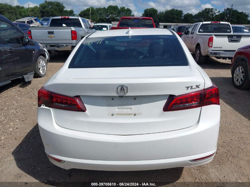 2016 Acura Tlx VIN: 19UUB1F34GA001614 Lot: 39705610