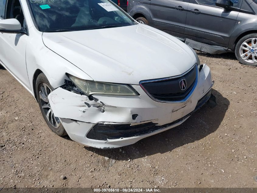 2016 Acura Tlx VIN: 19UUB1F34GA001614 Lot: 39705610