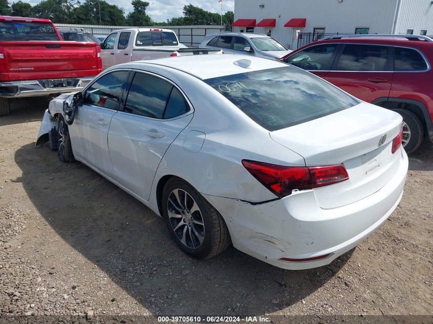 2016 Acura Tlx VIN: 19UUB1F34GA001614 Lot: 39705610