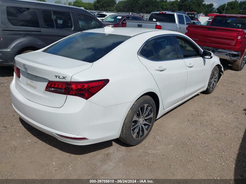 2016 Acura Tlx VIN: 19UUB1F34GA001614 Lot: 39705610