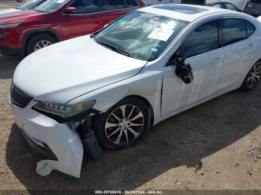 2016 Acura Tlx VIN: 19UUB1F34GA001614 Lot: 39705610