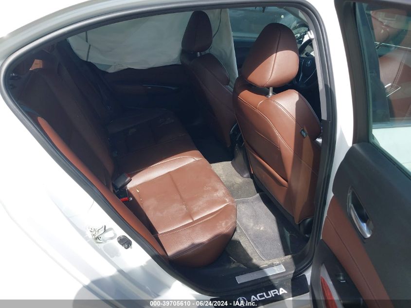 2016 Acura Tlx VIN: 19UUB1F34GA001614 Lot: 39705610