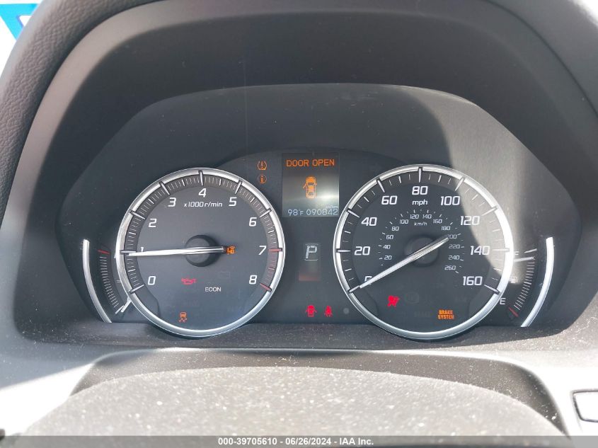 2016 Acura Tlx VIN: 19UUB1F34GA001614 Lot: 39705610