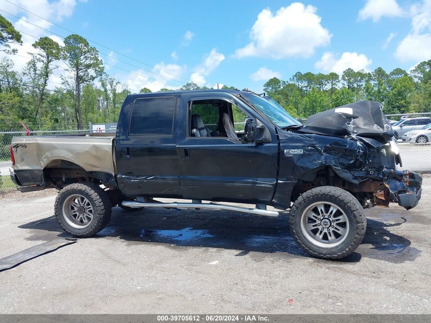 2003 Ford F250 Super Duty VIN: 1FTNW21L43ED86888 Lot: 39705612