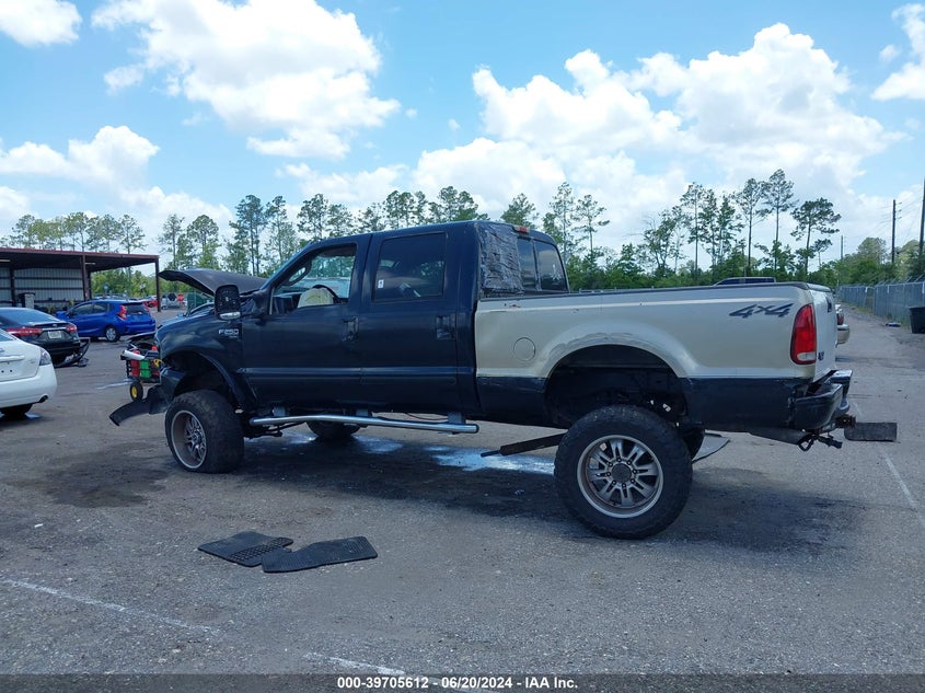 2003 Ford F250 Super Duty VIN: 1FTNW21L43ED86888 Lot: 39705612