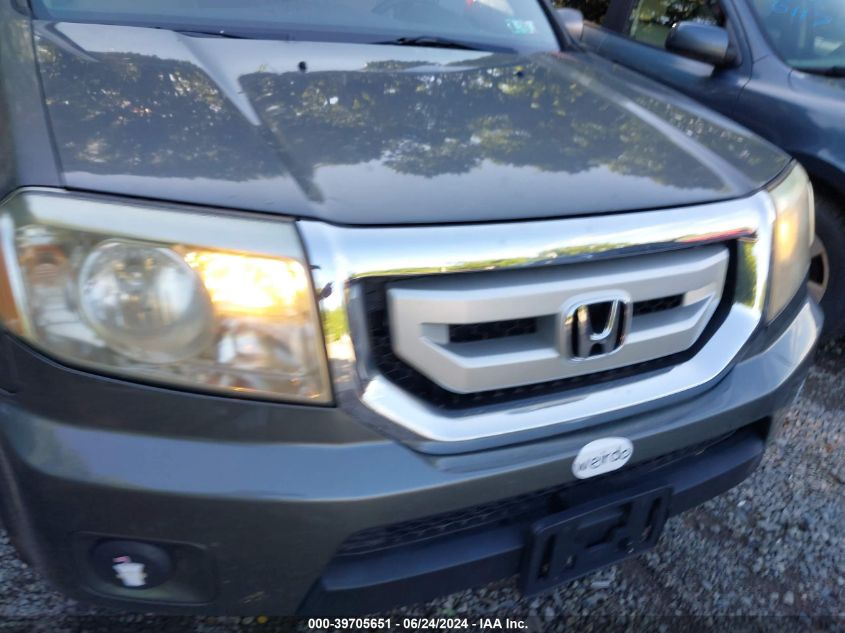 2009 Honda Pilot Lx VIN: 5FNYF48219B017855 Lot: 39705651