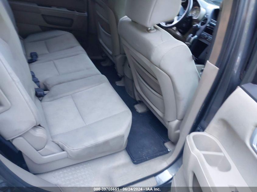 2009 Honda Pilot Lx VIN: 5FNYF48219B017855 Lot: 39705651