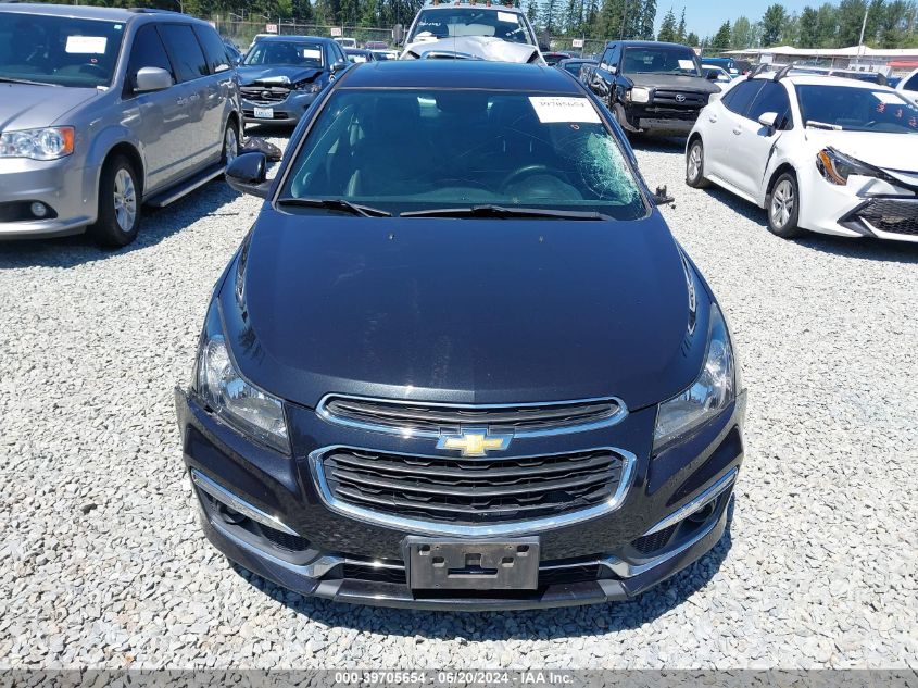 2015 Chevrolet Cruze 2Lt Auto VIN: 1G1PE5SB5F7155938 Lot: 39705654