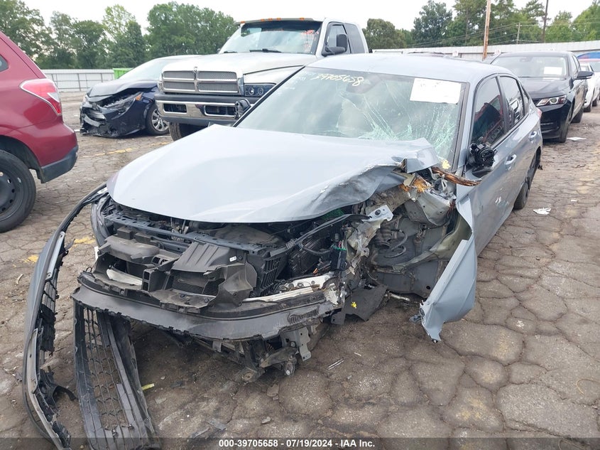 VIN: 2HGFE2F58NH594917 2022 HONDA CIVIC SPORT