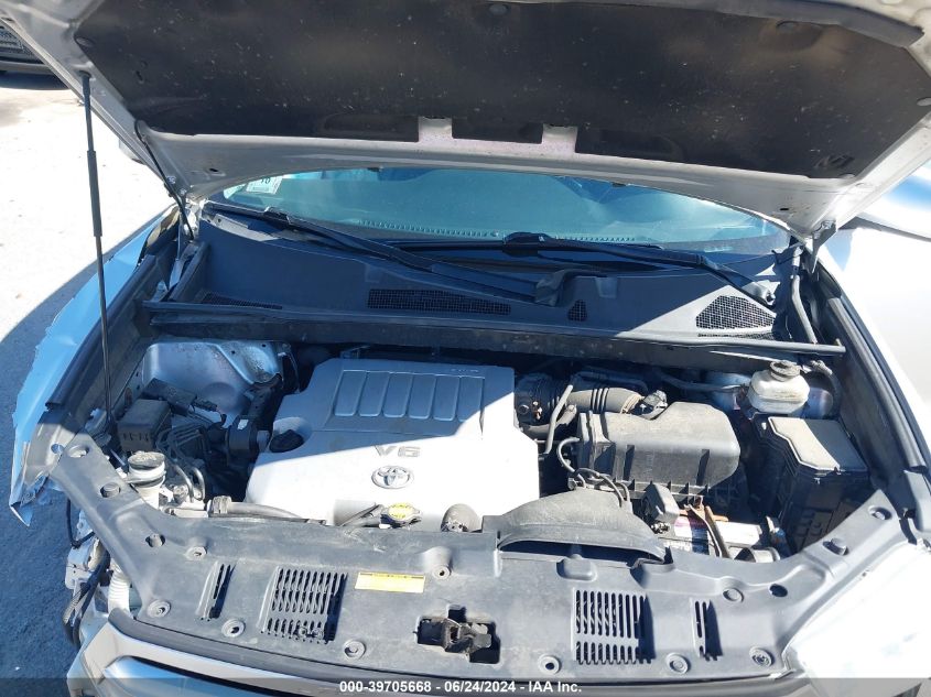 2012 Toyota Highlander Se V6 VIN: 5TDBK3EH2CS099702 Lot: 39705668