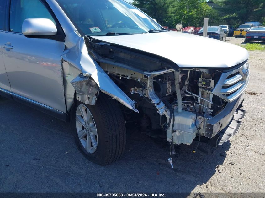 2012 Toyota Highlander Se V6 VIN: 5TDBK3EH2CS099702 Lot: 39705668