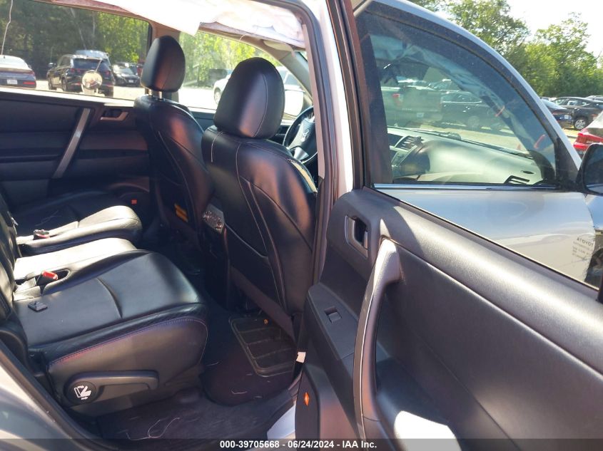 2012 Toyota Highlander Se V6 VIN: 5TDBK3EH2CS099702 Lot: 39705668