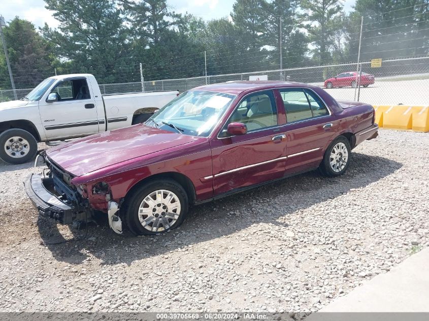 2006 Mercury Grand Marquis Gs VIN: 2MEFM74VX6X652372 Lot: 39705669