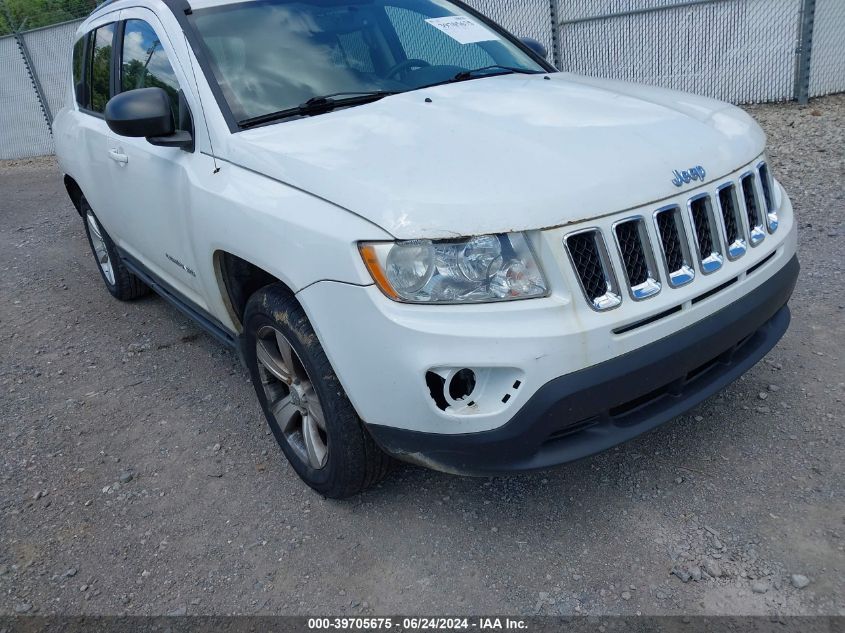 2012 Jeep Compass Latitude VIN: 1C4NJDEB2CD655553 Lot: 39705675