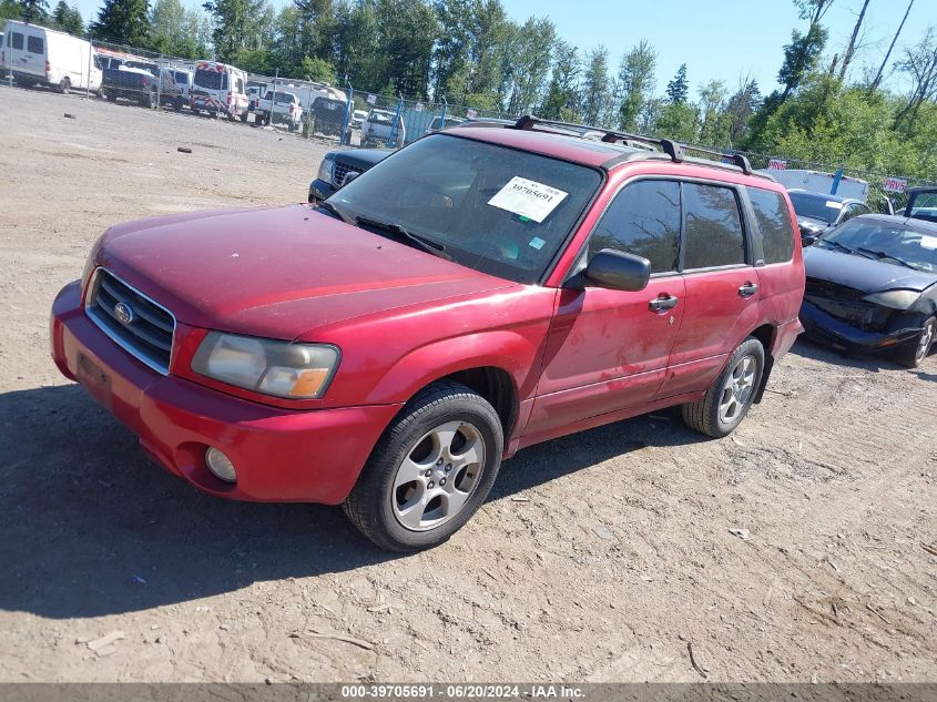 2004 Subaru Forester 2.5Xs VIN: JF1SG65664H763173 Lot: 39705691