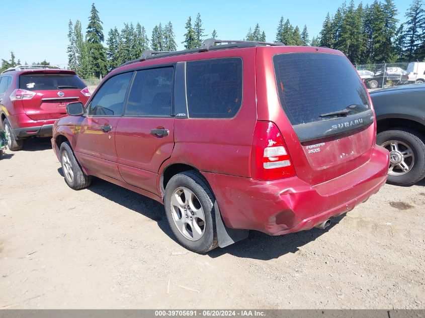 2004 Subaru Forester 2.5Xs VIN: JF1SG65664H763173 Lot: 39705691