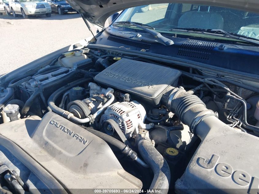 2002 Jeep Grand Cherokee Overland VIN: 1J8GW68JX2C126132 Lot: 39705693