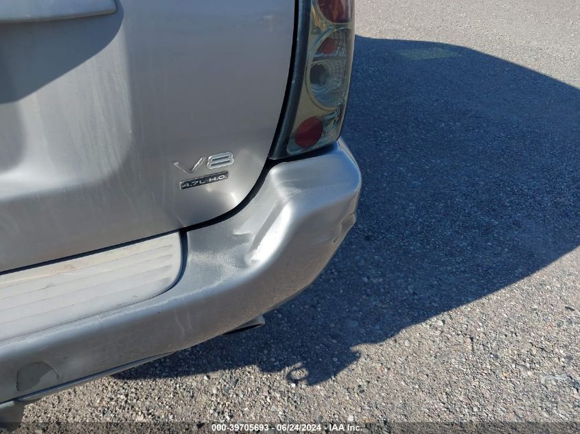 2002 Jeep Grand Cherokee Overland VIN: 1J8GW68JX2C126132 Lot: 39705693