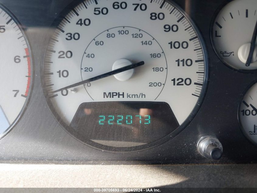 2002 Jeep Grand Cherokee Overland VIN: 1J8GW68JX2C126132 Lot: 39705693