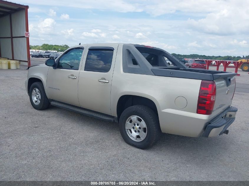 2007 Chevrolet Avalanche K1500 VIN: 3GNFK12377G273239 Lot: 39705703