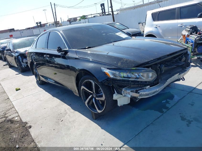 1HGCV1F37JA172335 2018 HONDA ACCORD - Image 1