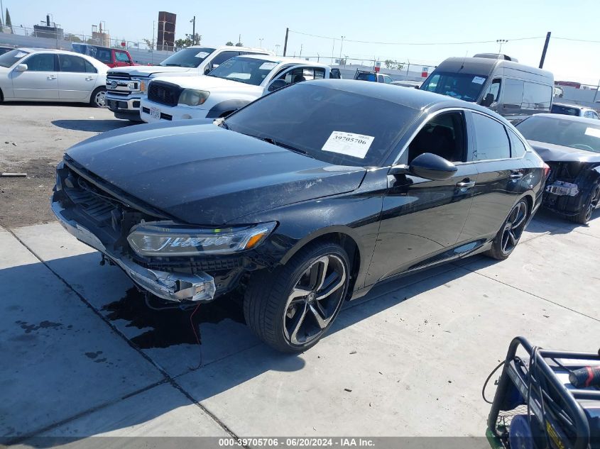 1HGCV1F37JA172335 2018 HONDA ACCORD - Image 2