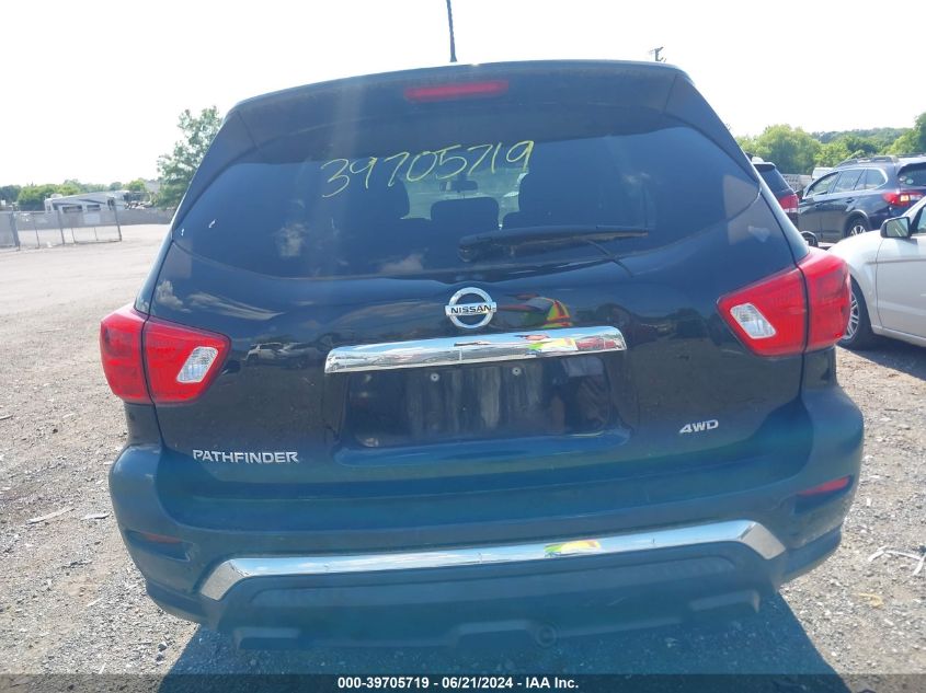 2017 Nissan Pathfinder S VIN: 5N1DR2MM7HC902330 Lot: 39705719