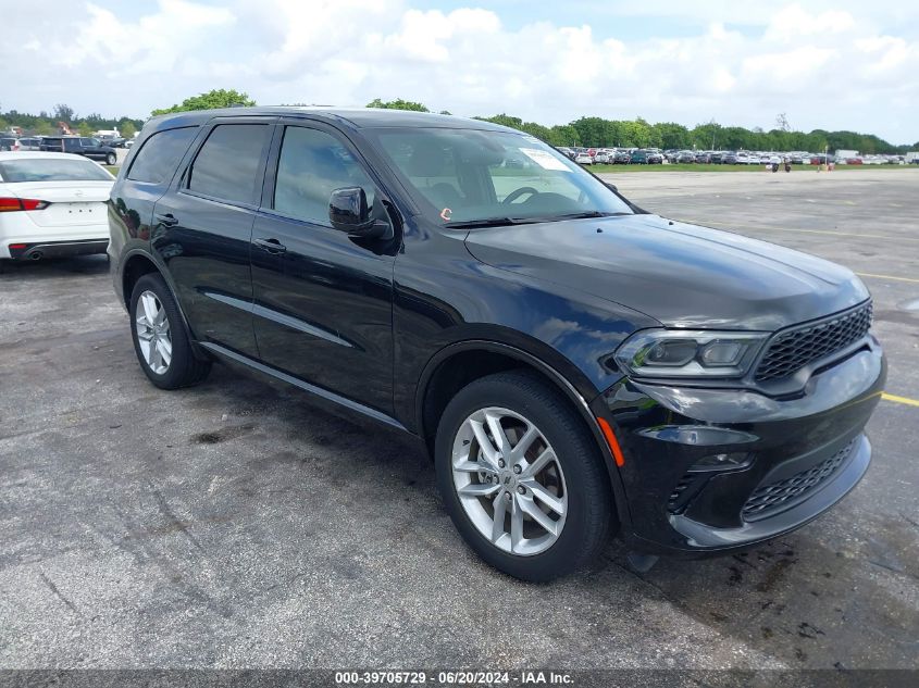 2022 Dodge Durango Gt VIN: 1C4RDJDG6NC219348 Lot: 39705729