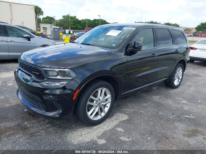 2022 Dodge Durango Gt VIN: 1C4RDJDG6NC219348 Lot: 39705729