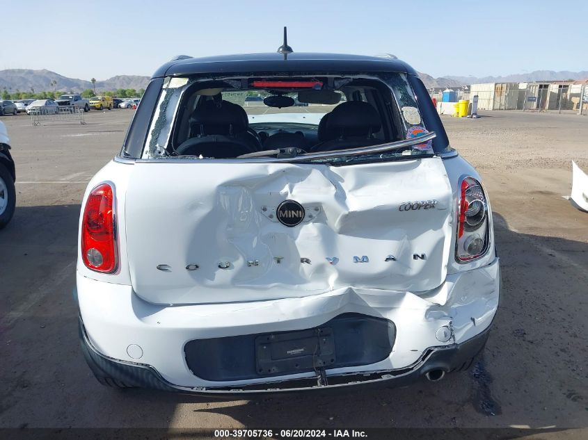 2014 Mini Countryman Cooper VIN: WMWZB3C58EWR36797 Lot: 39705736