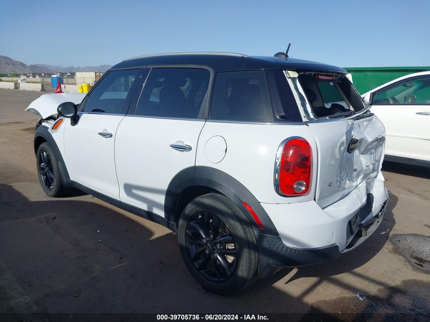 2014 Mini Countryman Cooper VIN: WMWZB3C58EWR36797 Lot: 39705736