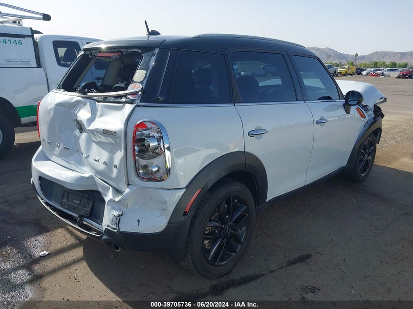 2014 Mini Countryman Cooper VIN: WMWZB3C58EWR36797 Lot: 39705736