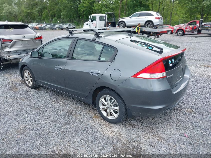 2010 Honda Insight Ex VIN: JHMZE2H79AS002646 Lot: 39705738