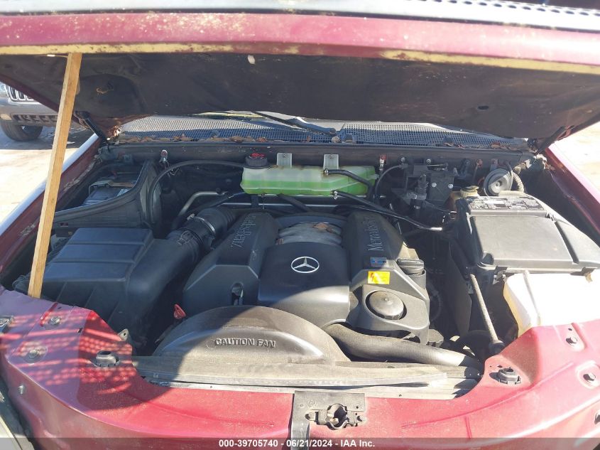 2000 Mercedes-Benz Ml 320 VIN: 4JGAB54E2YA164515 Lot: 39705740