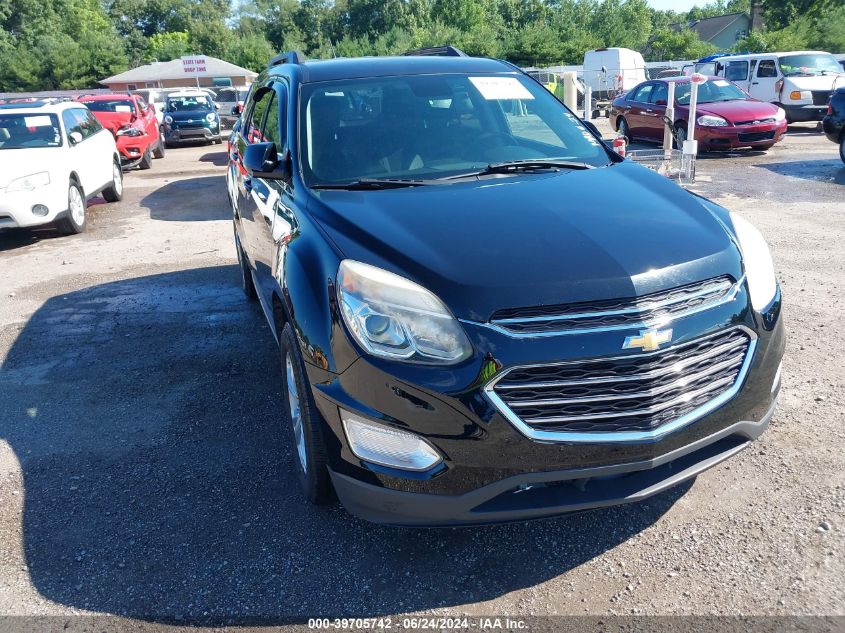 2017 CHEVROLET EQUINOX LT - 2GNFLFE31H6296762