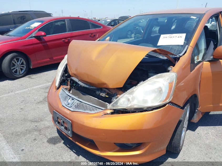 2009 Honda Fit Sport VIN: JHMGE88469S020985 Lot: 39705748