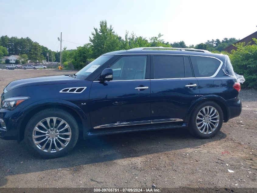 2017 Infiniti Qx80 VIN: JN8AZ2NE9H9155054 Lot: 39705751