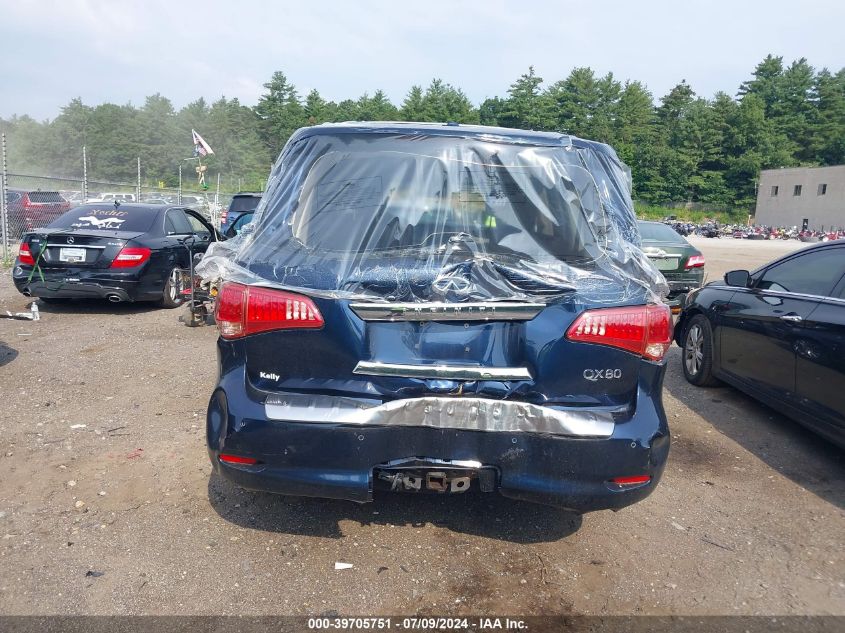 2017 Infiniti Qx80 VIN: JN8AZ2NE9H9155054 Lot: 39705751