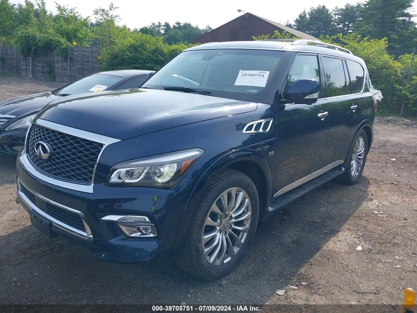 2017 Infiniti Qx80 VIN: JN8AZ2NE9H9155054 Lot: 39705751