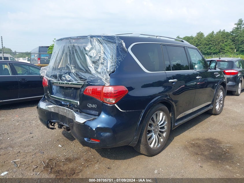 2017 Infiniti Qx80 VIN: JN8AZ2NE9H9155054 Lot: 39705751