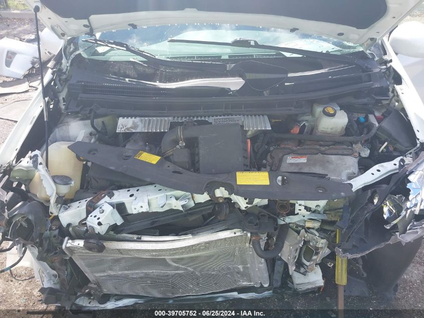 2012 Toyota Prius VIN: JTDKN3DU7C5434125 Lot: 39705752