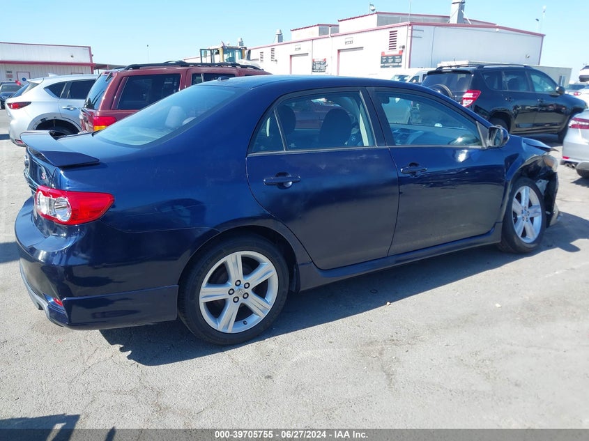 2013 TOYOTA COROLLA S - 5YFBU4EE3DP076218