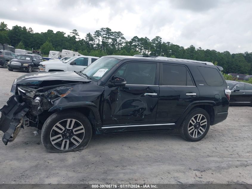 2016 TOYOTA 4RUNNER LIMITED - JTEBU5JR4G5293014